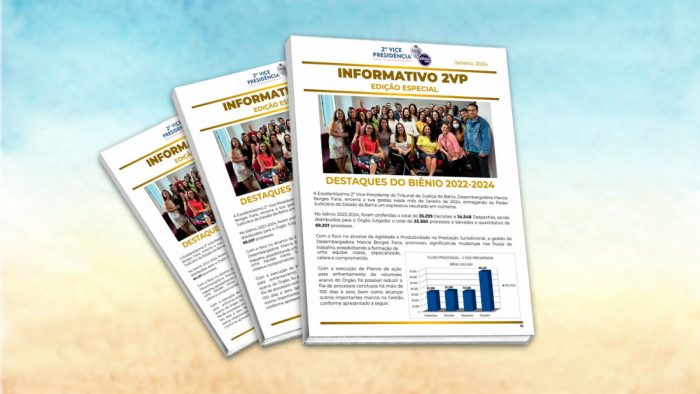 2ª Vice-Presidência do TJBA publica Edição Especial do informativo 2VP