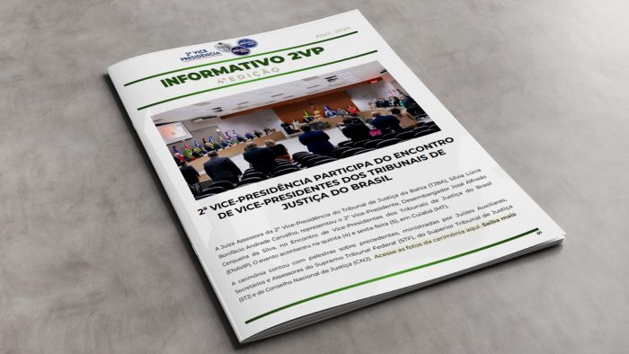 2ª Vice-Presidência do TJBA lança a quarta edição do Informativo 2VP