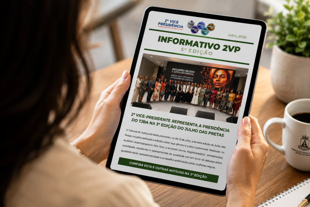 A 2ª Vice-Presidência disponibilizou a 5ª edição do Informativo